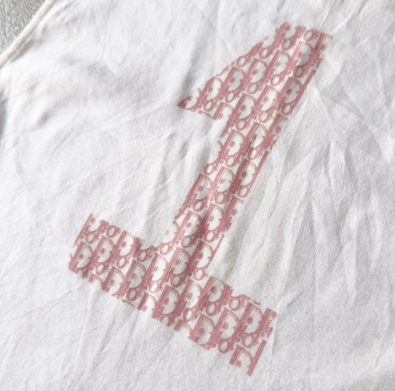 Christian Dior J’adore Dior Pink trotter Logo Monogram Tank