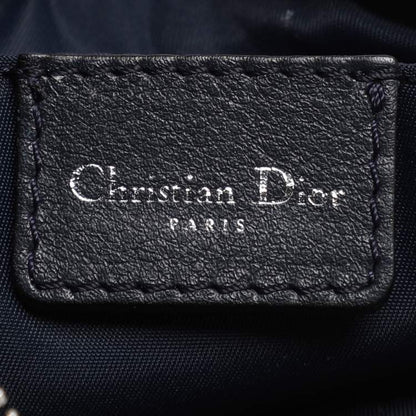 Dior Blue Oblique Canvas and Leather Diorissimo Shoulder Bag