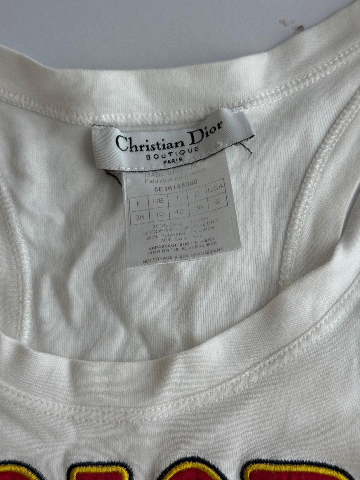 Christian Dior ‘Dior Not War’ Tank
